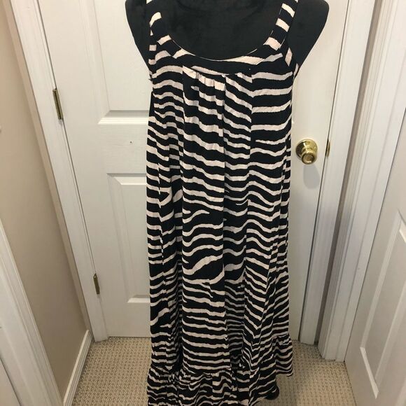 H&M animal print maxi dress size 2 - Picture 9 of 12